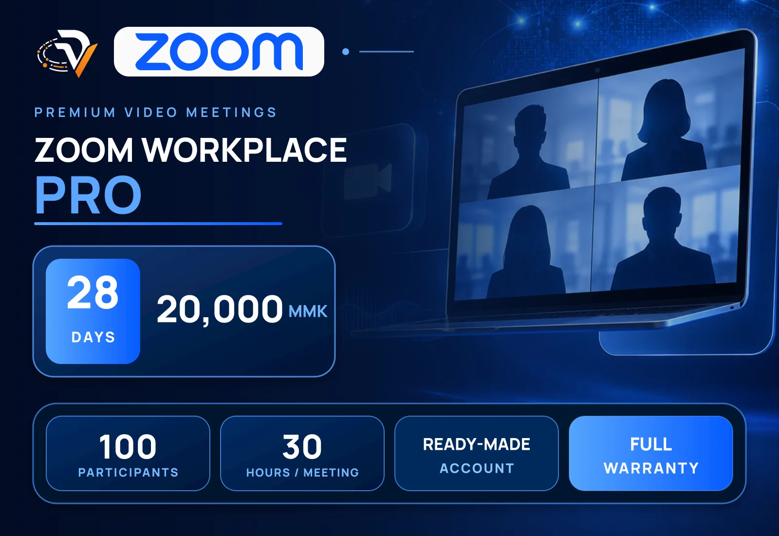 Zoom Pro 28 days